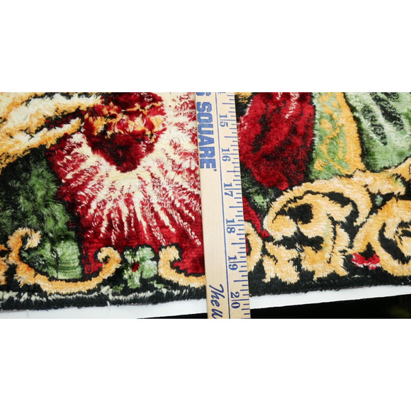 VTG Christian Sacred Heart of Jesus & Angels Tapestry Made in Lebanon 37”x20” - Picture 4 of 12